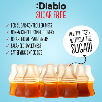 Cola Bottles (75g) Diablo Sugar Free