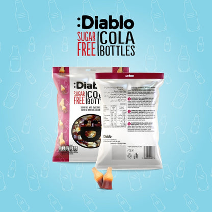 Cola Bottles (75g) Diablo Sugar Free