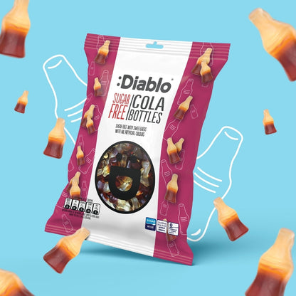Cola Bottles (75g) Diablo Sugar Free