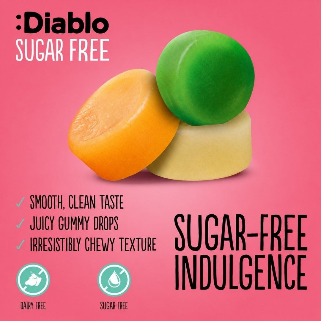 Gummy Drops (75g) Diablo Sugar Free