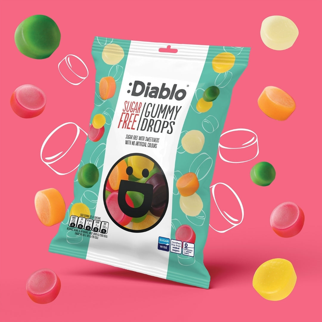 Gummy Drops (75g) Diablo Sugar Free