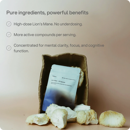 Headstrong Lion's Mane Mushroom Capsules