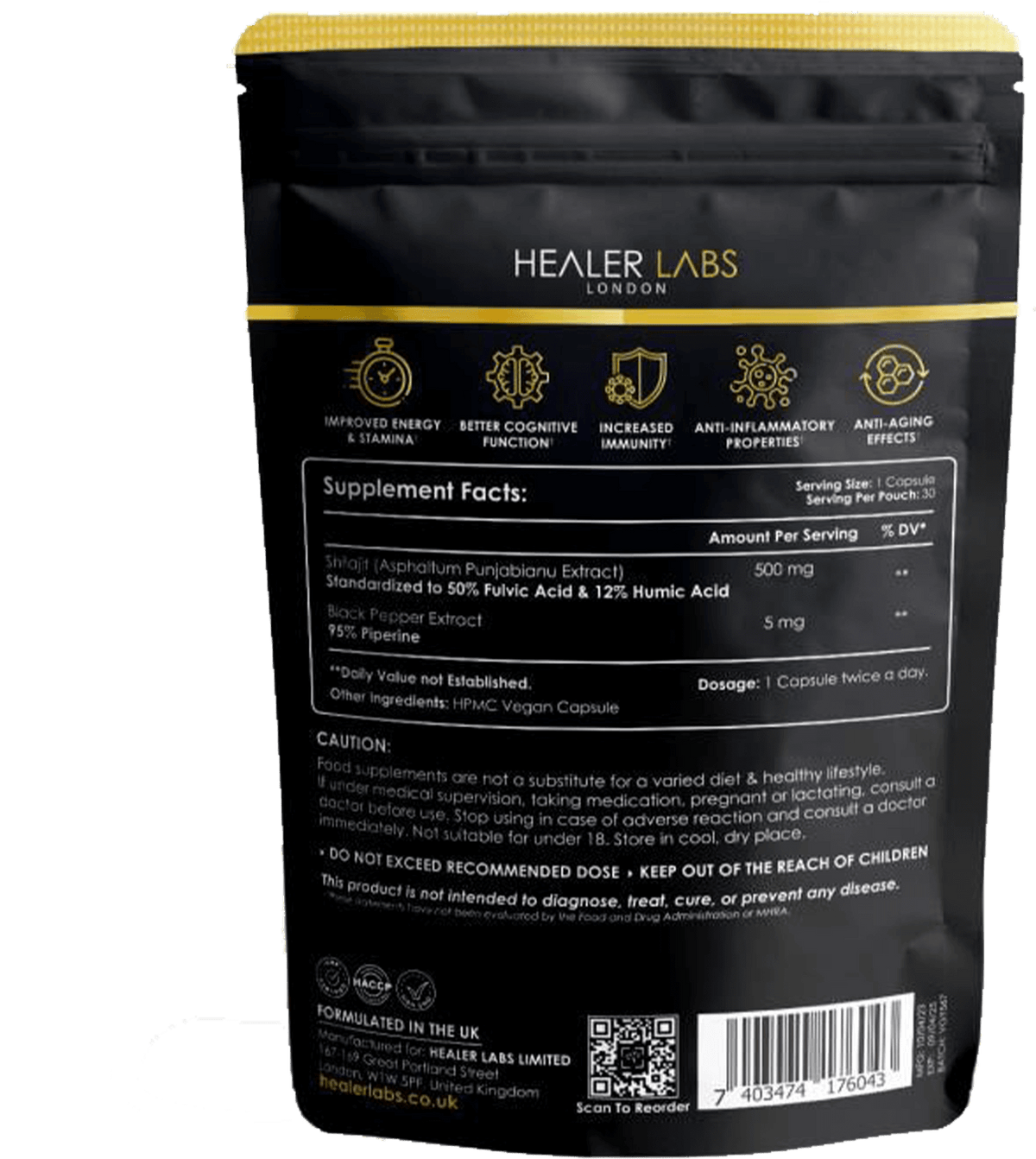 Himalayan Shilajit Healer Labs London