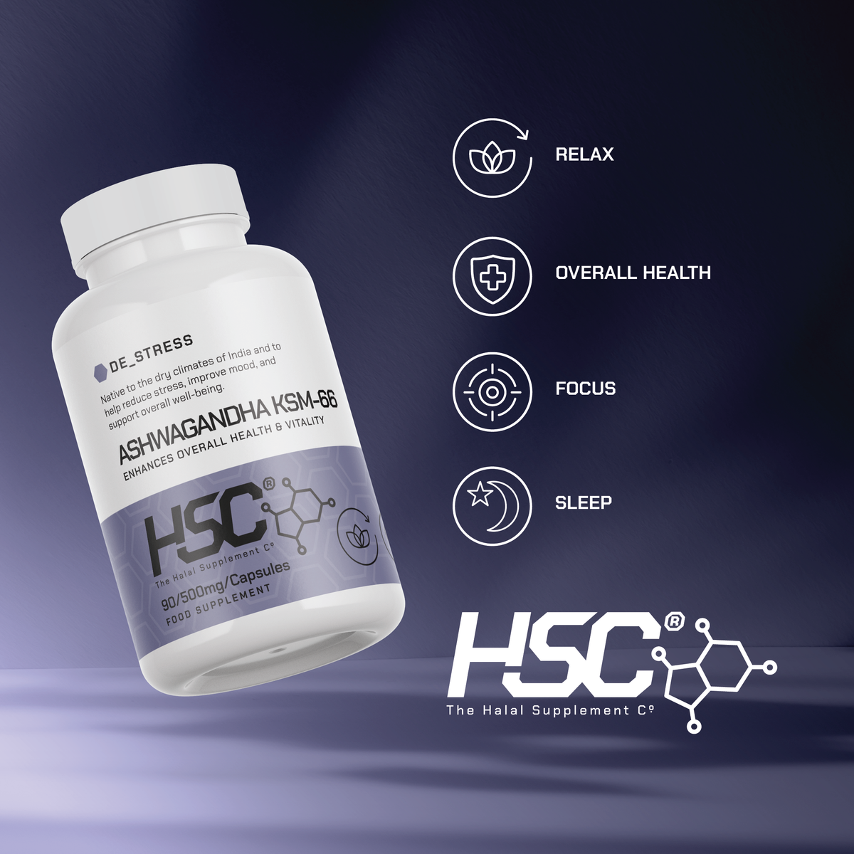 Ashwagandha KSM-66 The Halal Supplement Company