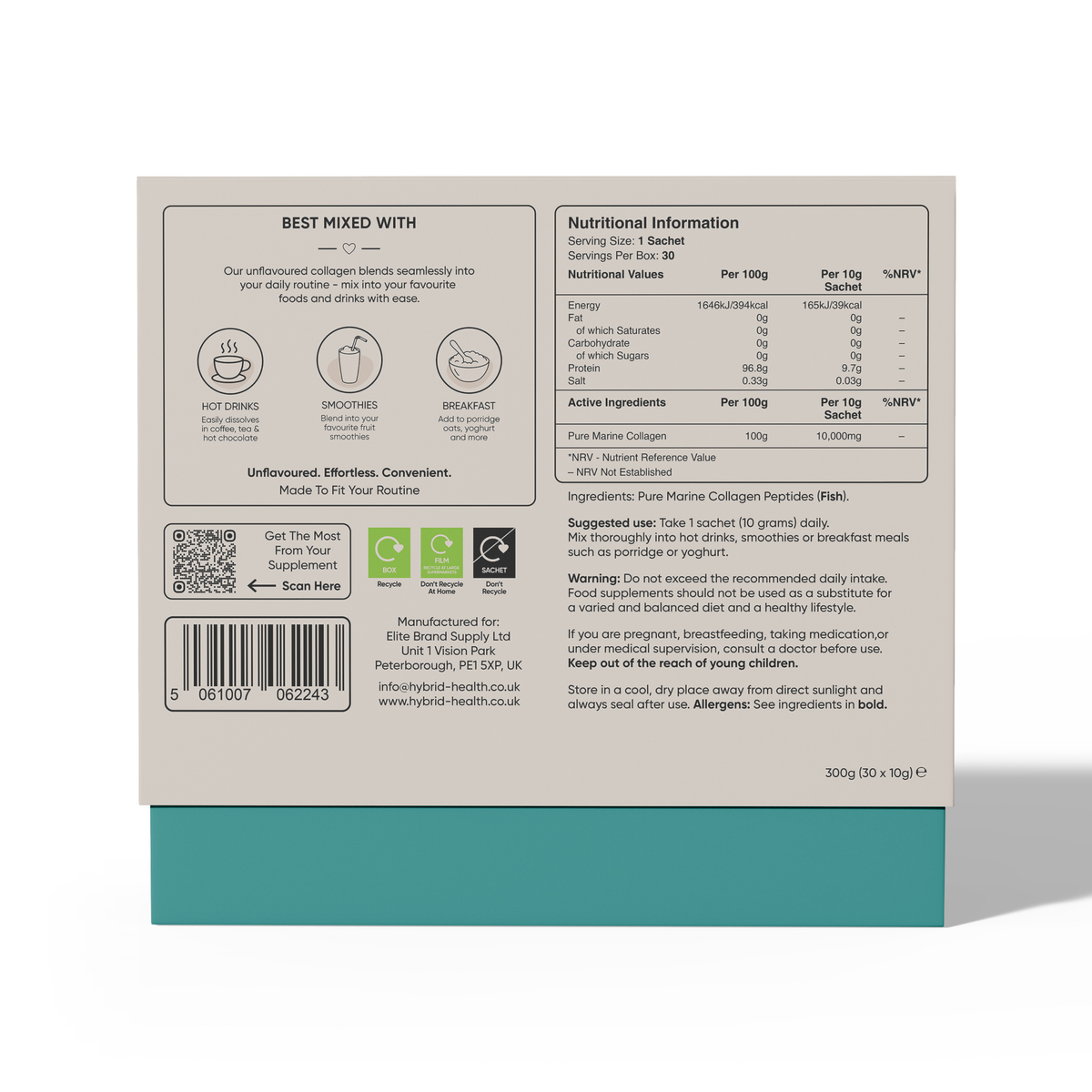 Marine Collagen Sachets Hybrid Health