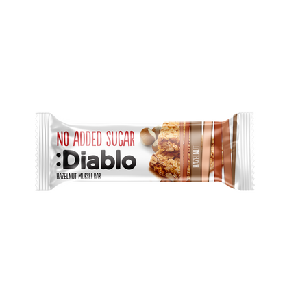 Hazelnut Muesli Bar Diablo Sugar Free