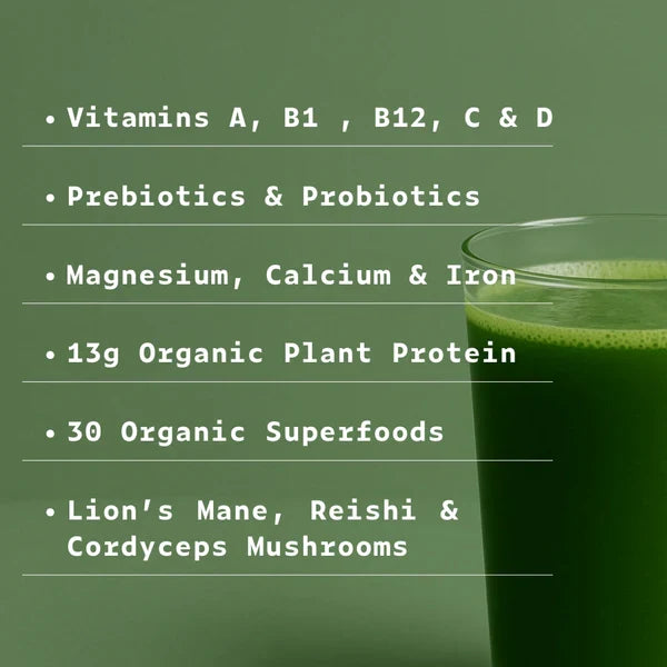 HIRO Complete Daily Greens Powder (Vanilla)
