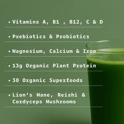 HIRO Complete Daily Greens Powder (Vanilla)