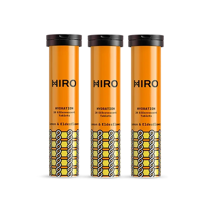 HIRO Hydration Tablets (Lemon & Elderflower) Multipack