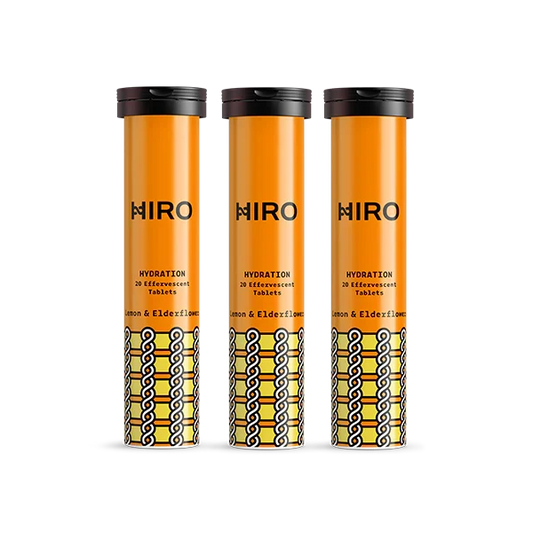 HIRO Hydration Tablets (Lemon & Elderflower) Multipack FUNC