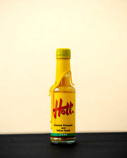 Roasted Pineapple and Yellow Fatalli Hott Sauce Hott.