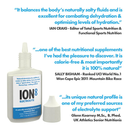 ION8 Zero Calories, Hydration Booster, Sugar-Free Electrolyte ION8