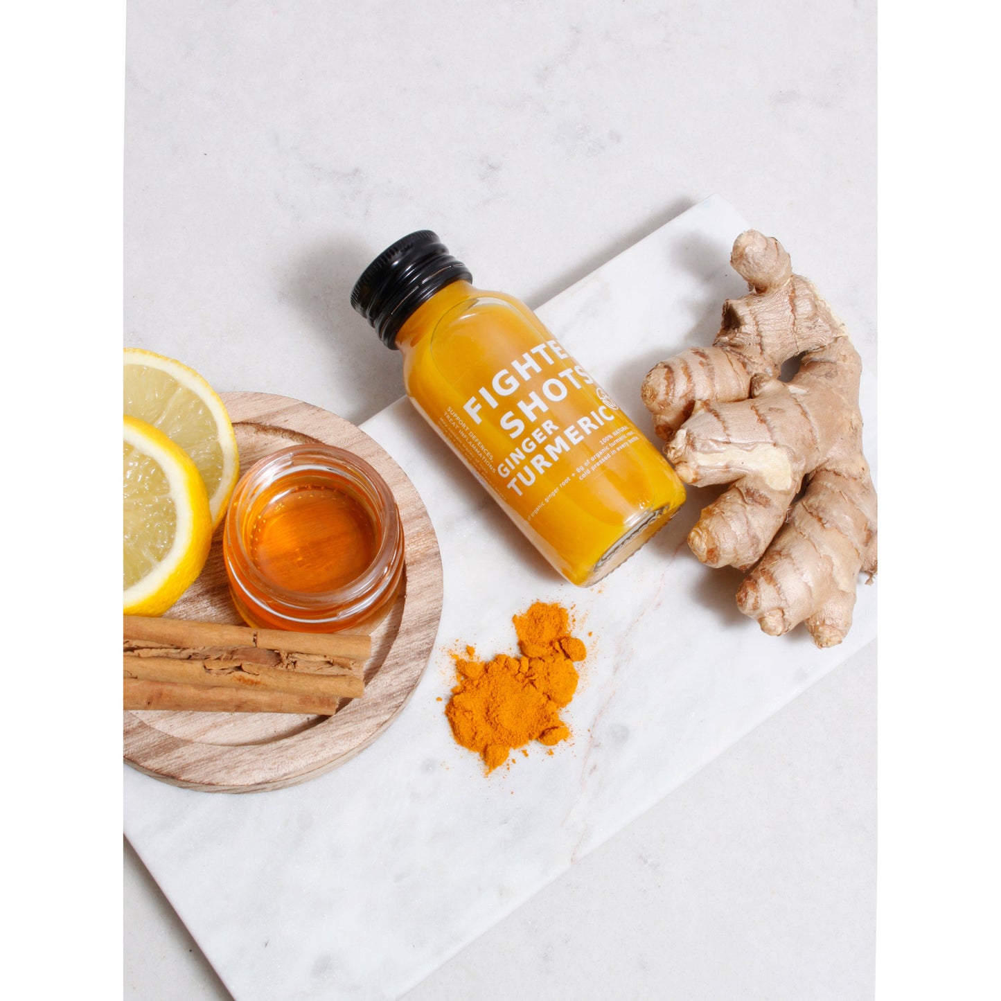 Fighter Shots Ginger + TURMERIC  12x 60ml
