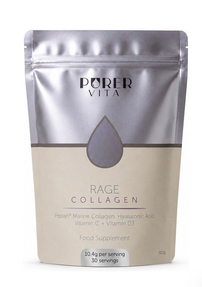 Purer Rage Collagen - Hydrolysed peptides with hyaluronic acid