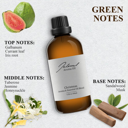 JCLOUD Christmas Essential Oil for Scent Air Machine | Hotel Scent Diffuser Oil 100mL