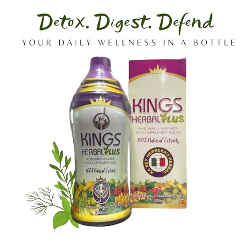 Kings Herbal Plus Food Supplement 1000ml – Fruits, Herbs & Vegetable Fusion