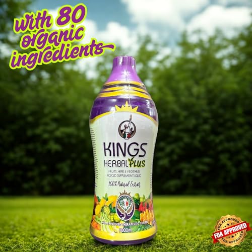 Kings Herbal Plus Food Supplement 1000ml – Fruits, Herbs & Vegetable Fusion