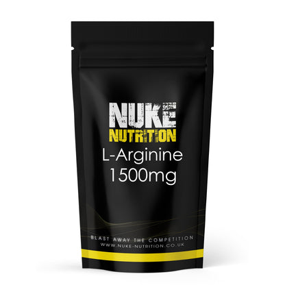 L-Arginine 1500mg High Strength Pre Workout Nitric Oxide Pump Capsules