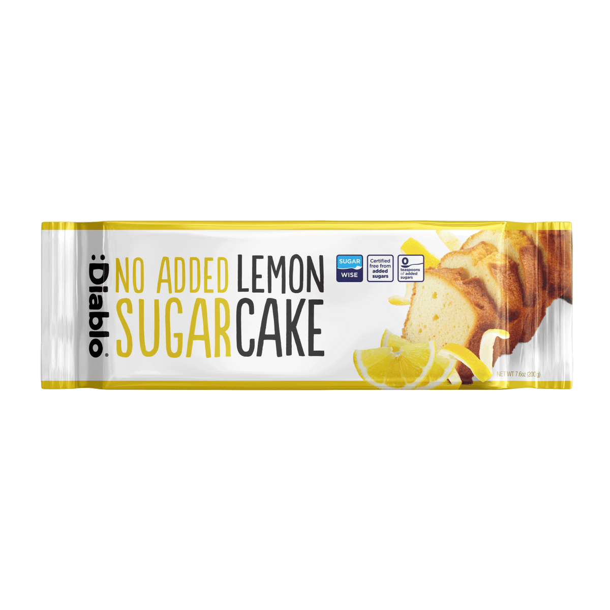 No Added Sugar Lemon Cake (200g) Diablo Sugar Free