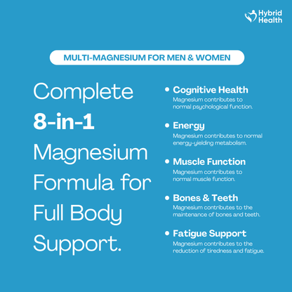 Magnesium Glycinate 8-in-1 Hybrid Health