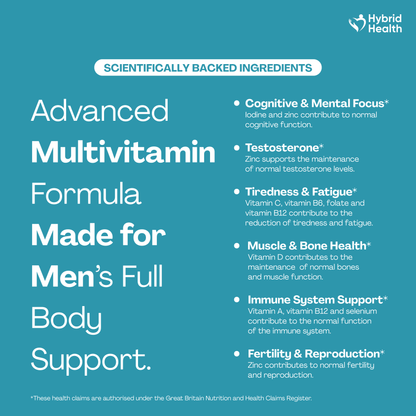 Men's Multivitamin Hybrid Health