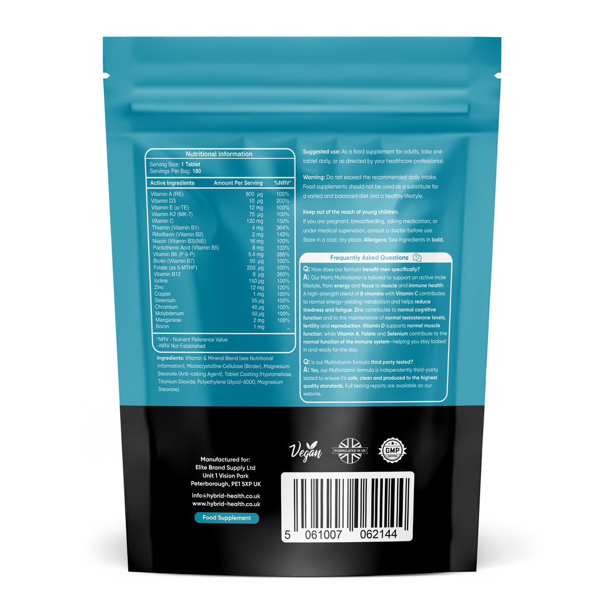 Men's Multivitamin Hybrid Health