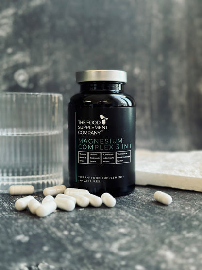 The Food Supplement Company Magnesium 3 in 1 Complex Capsules