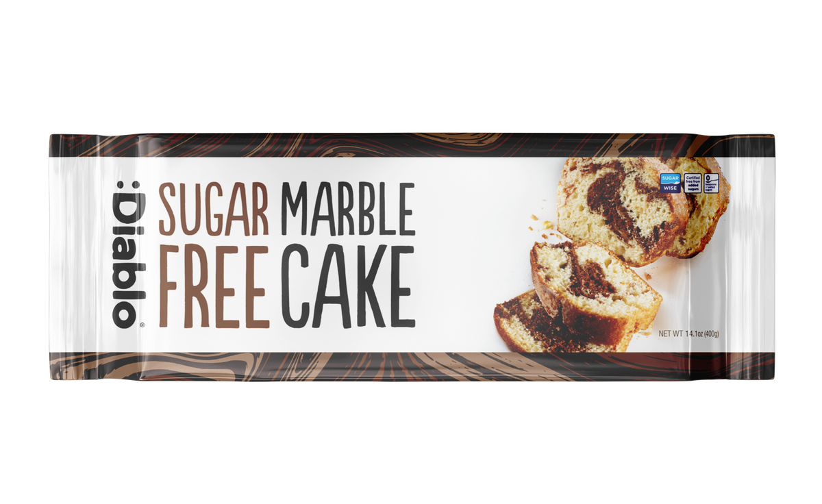 Sugar Free Marble Cake (400g) Diablo Sugar Free