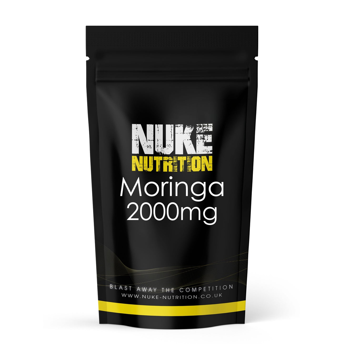 Moringa 2000mg Superfood High Strength Extract Immune Booster Vitamins A, C, E Minerals Calcium, Iron & Potassium Tablets