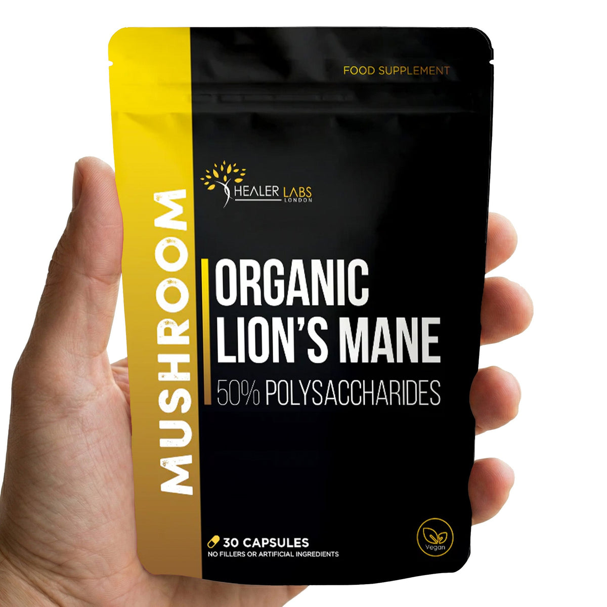 Lions Mane Mushroom Healer Labs London