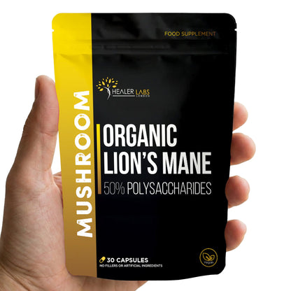 Lions Mane Mushroom Healer Labs London