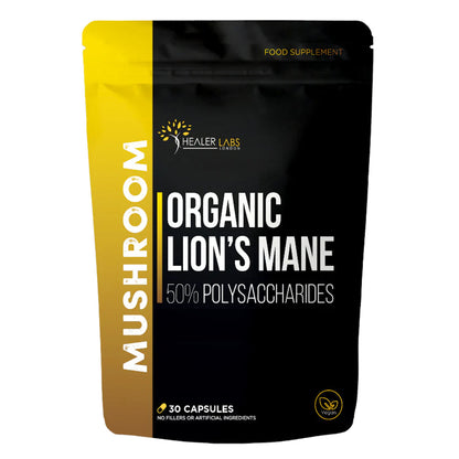 Lions Mane Mushroom Healer Labs London