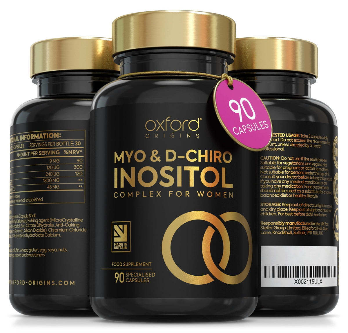 Myo & D-Chiro Inositol Oxford Origins