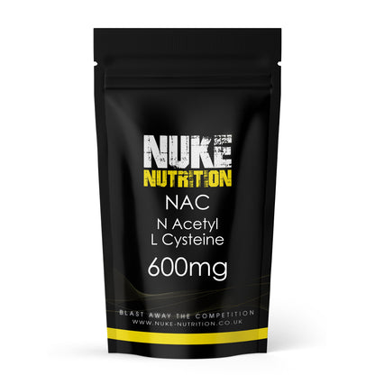 NAC (N-Acetyl Cysteine) 600mg Capsules Max Strength Amino Acid with High Bioavailability
