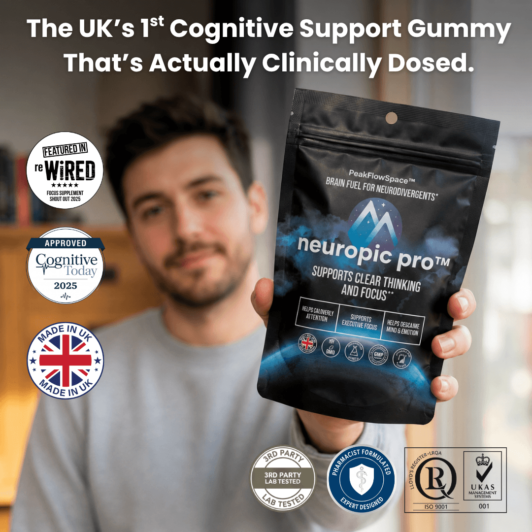 Neuropic Pro™ Nootropic Focus Gummies PeakFlowSpace