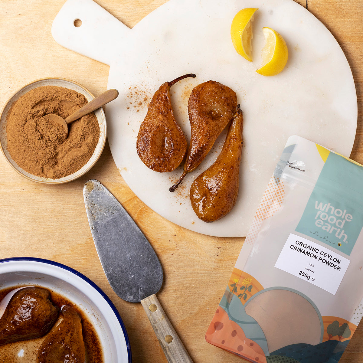 Organic Ceylon Cinnamon Powder (True) Whole Food Earth®