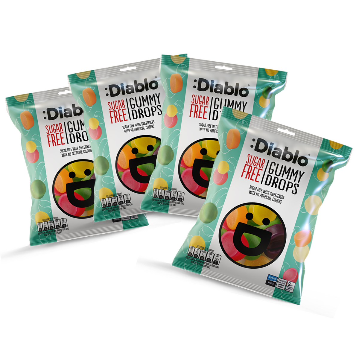 Gummy Drops (75g) Diablo Sugar Free