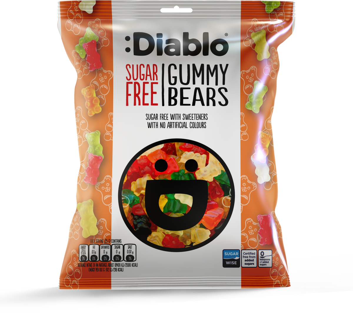 Gummy Bears (75g) Diablo Sugar Free