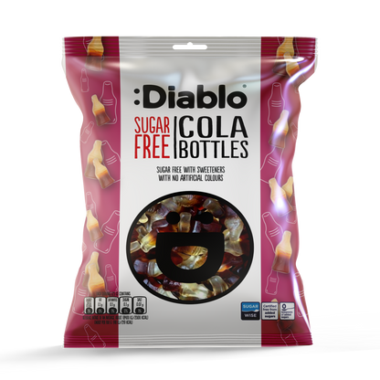 Cola Bottles (75g) Diablo Sugar Free