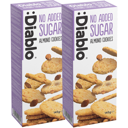 No Added Sugar Almond Cookies (145g) Diablo Sugar Free