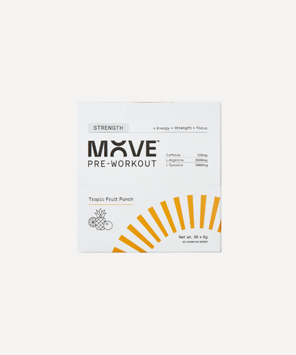 Move Strength Formula Sachets (Tropical Fruit Punch)