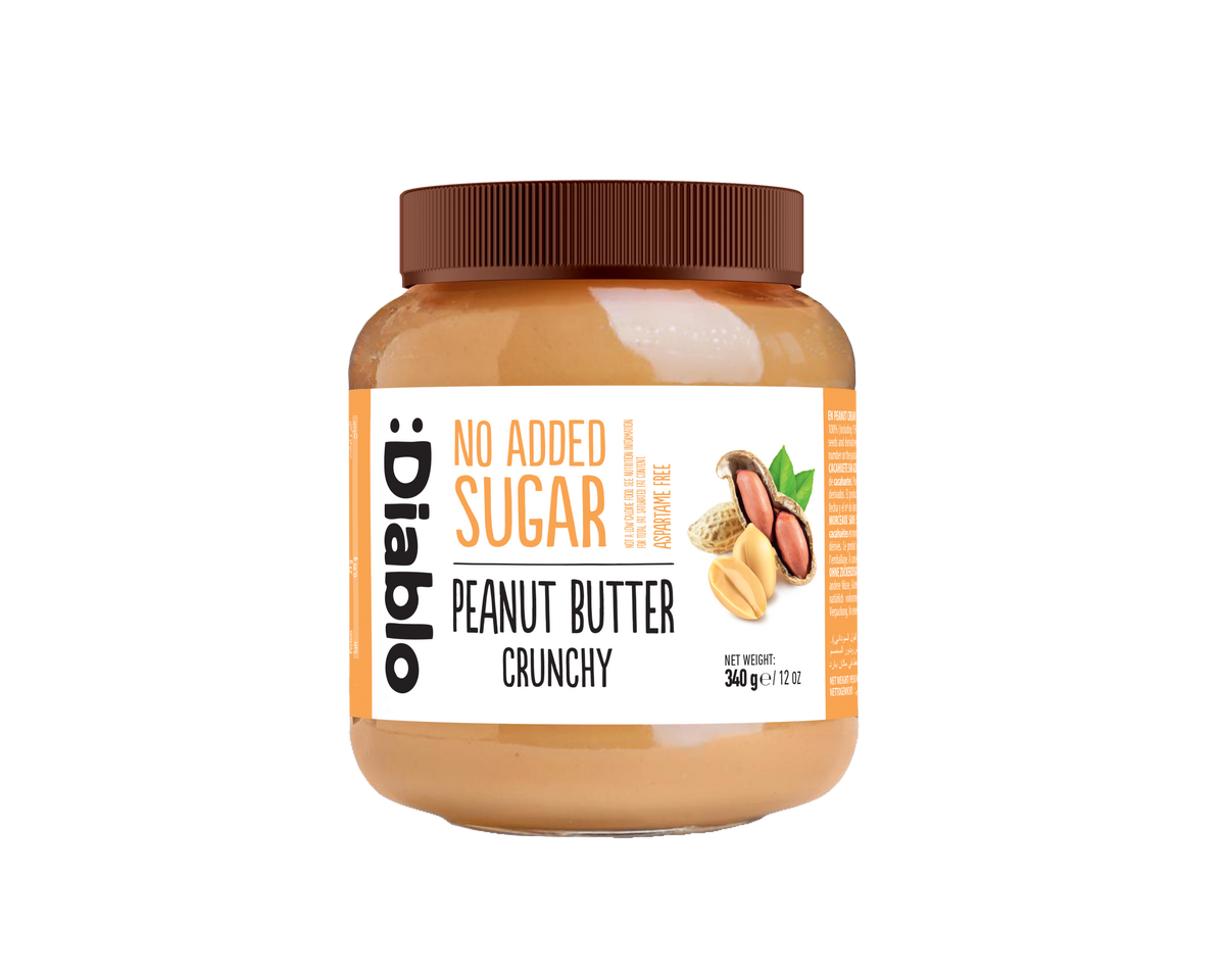 Crunchy Peanut Butter (340g) Diablo Sugar Free