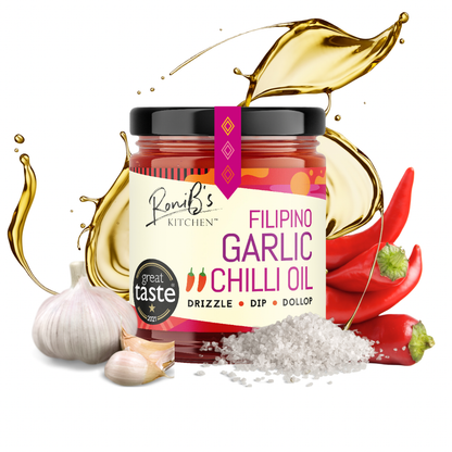 Filipino Style Garlic Chilli Oil | Classic Flavours | Instant Flavour Bomb | Award Winner
