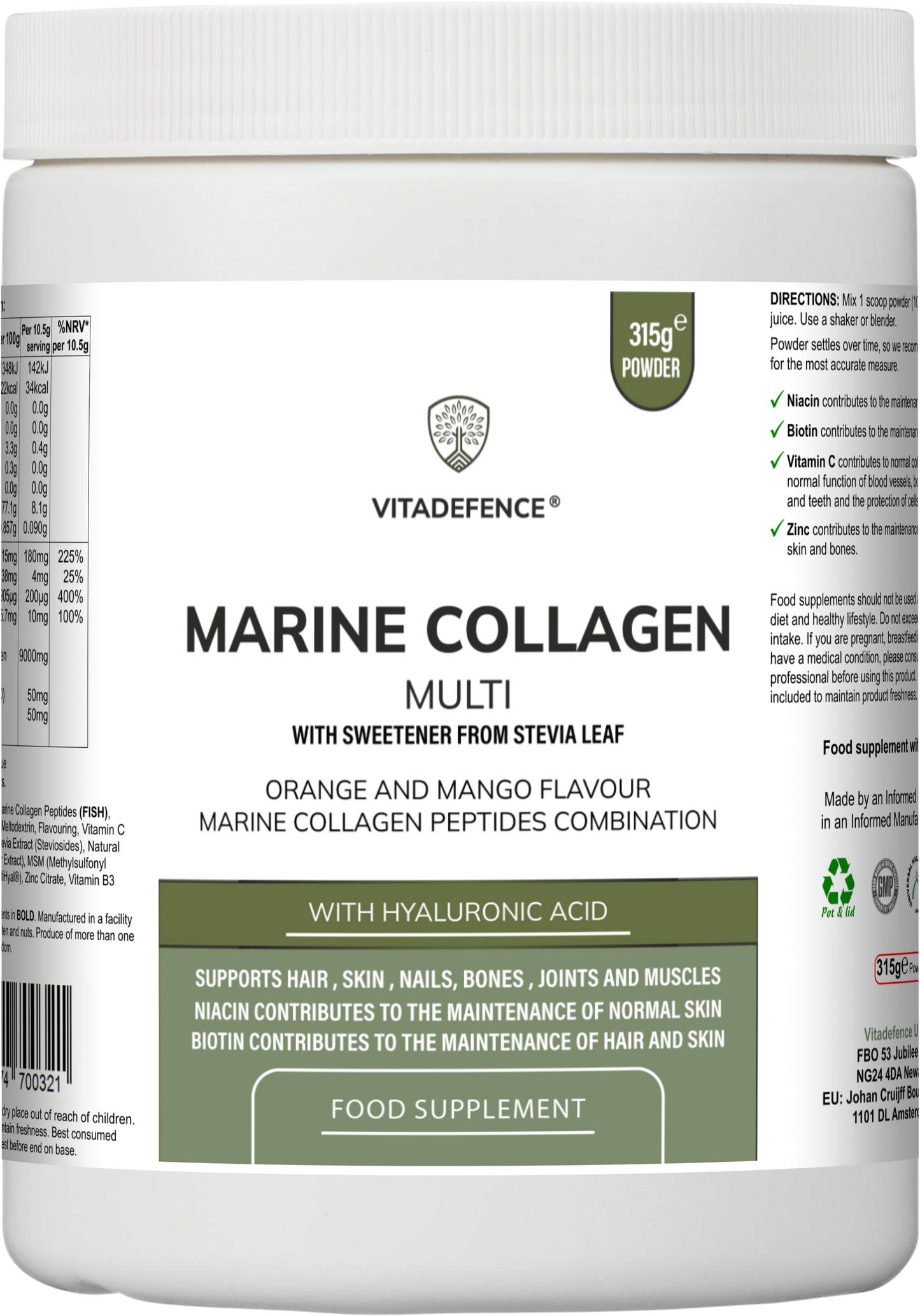 Marine Collagen Multi — 315 g