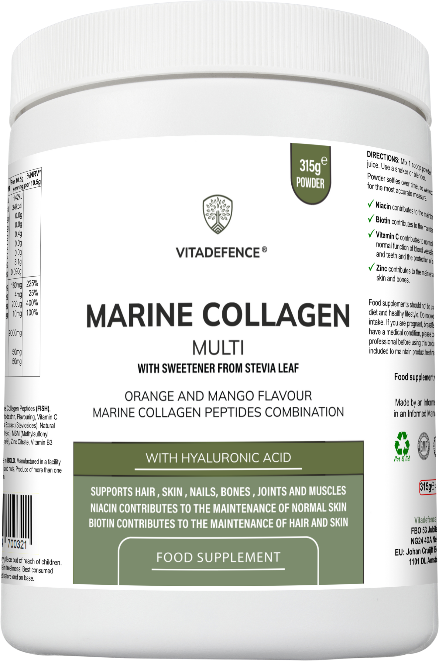 Marine Collagen Multi — 315 g