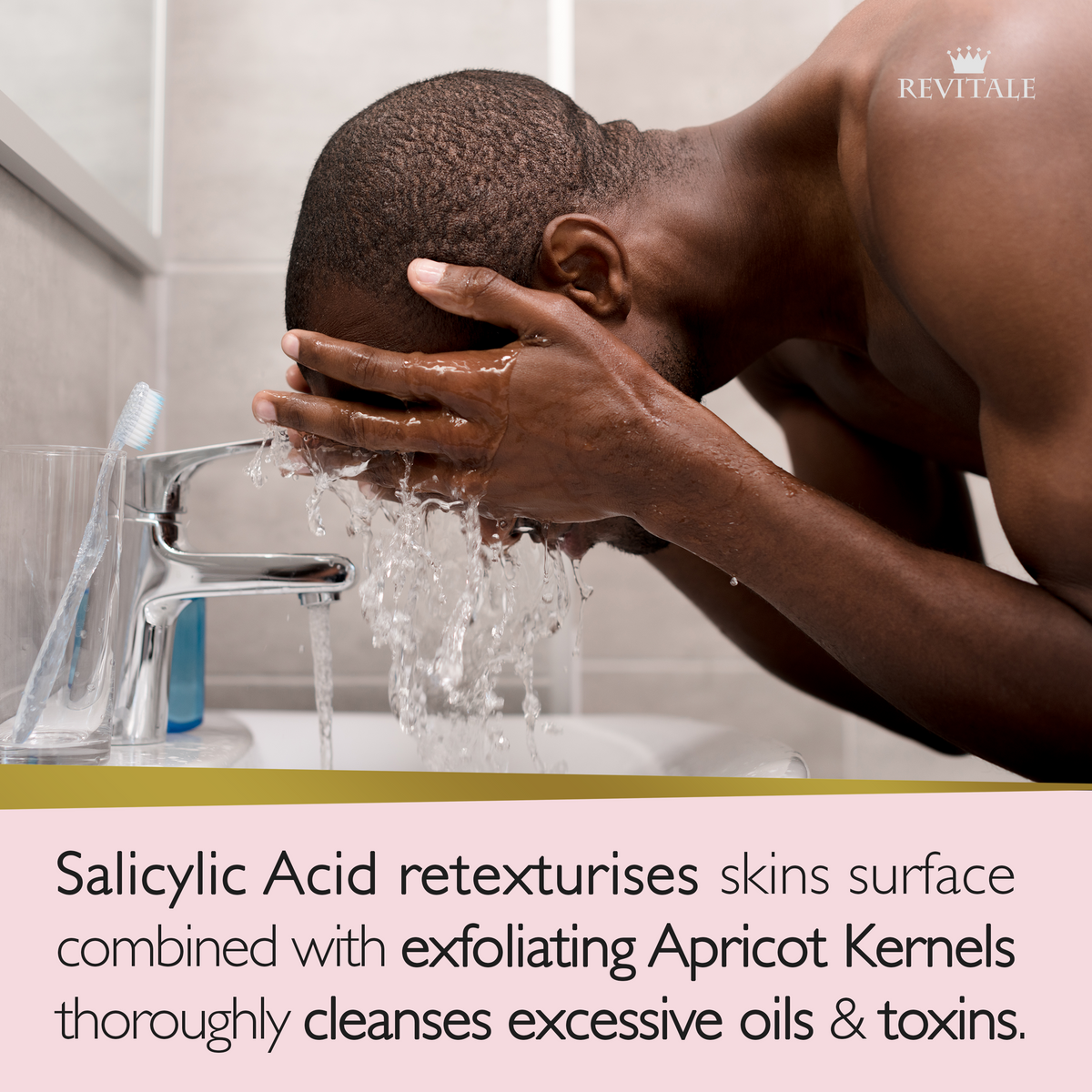 Revitale Advanced Salicylic Acid Scrub Soap General Healthcare
