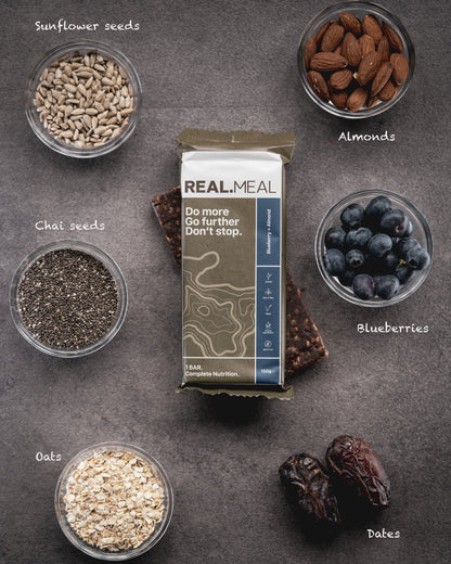 Adventure Pack : 4 Bars 1 of Each Flavour Real Meal