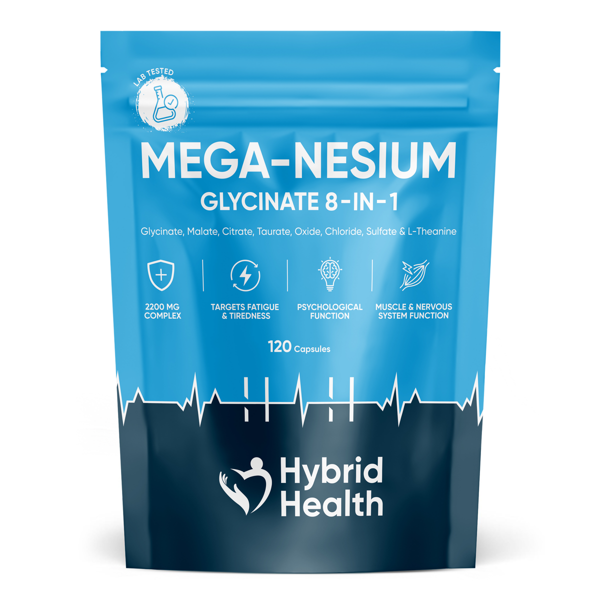 Magnesium Glycinate 8-in-1 Hybrid Health