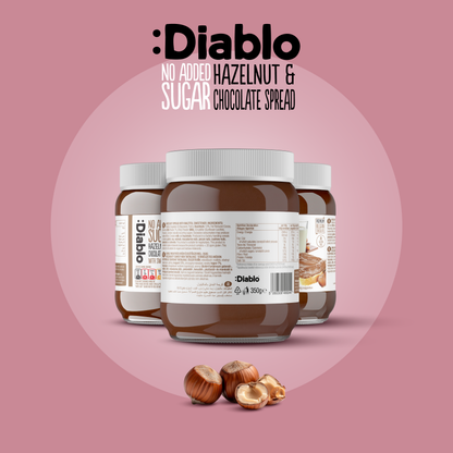 No Added Sugar Hazelnut Chocolate Spread Diablo Sugar Free