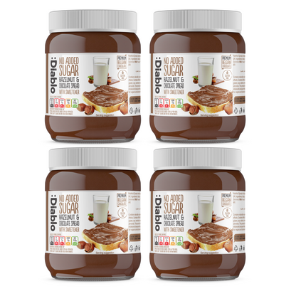 No Added Sugar Hazelnut Chocolate Spread Diablo Sugar Free